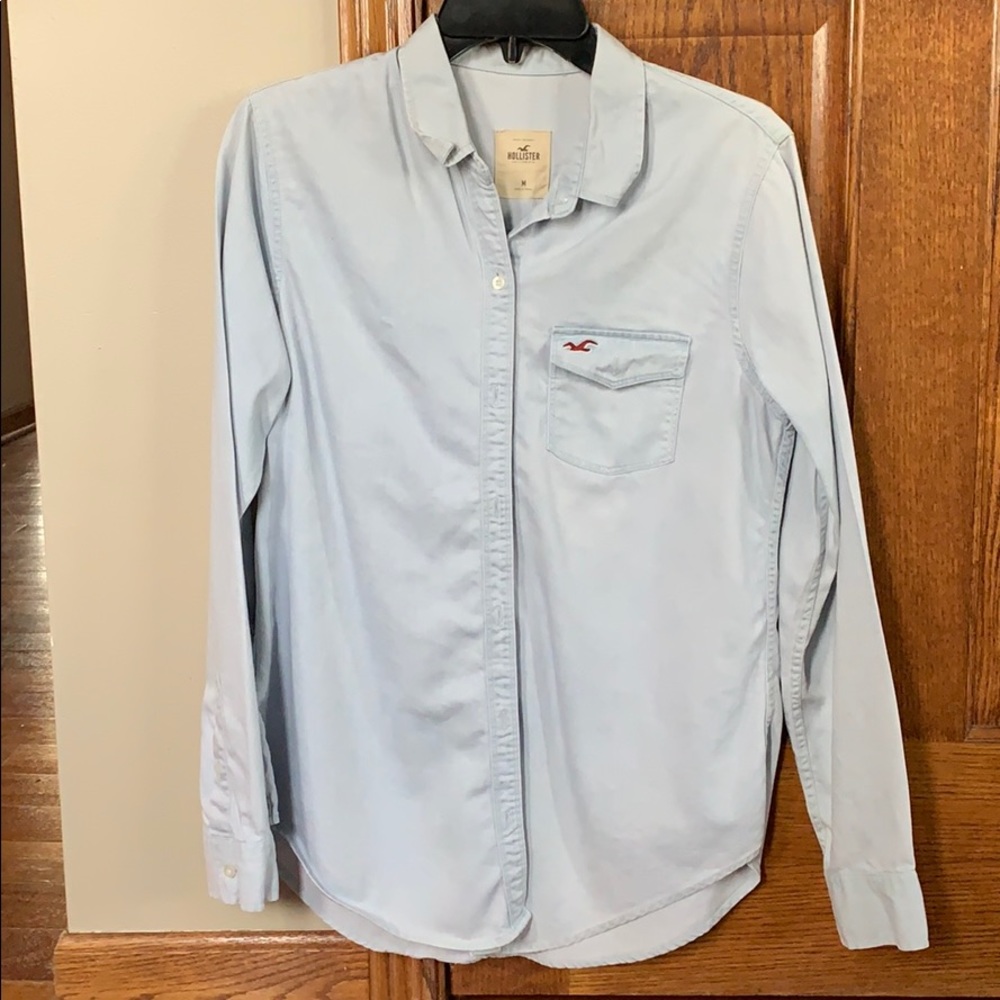 Hollister denim shirt